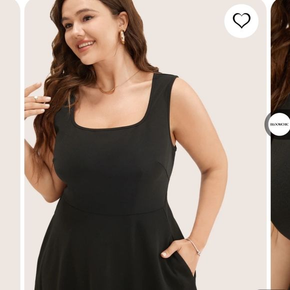 NWT Bloomchic Indigo Tank Dress sz 26 - Picture 6 of 12